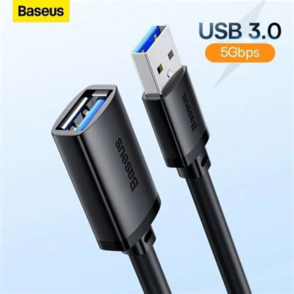 BASEUS CAFULE CABLE USB3.0 MALE TO USB3.0 FEMALE 2A 1M
