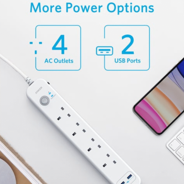 Anker Powerextend 6-in-1 USB Powerstrip MODEL : A9141